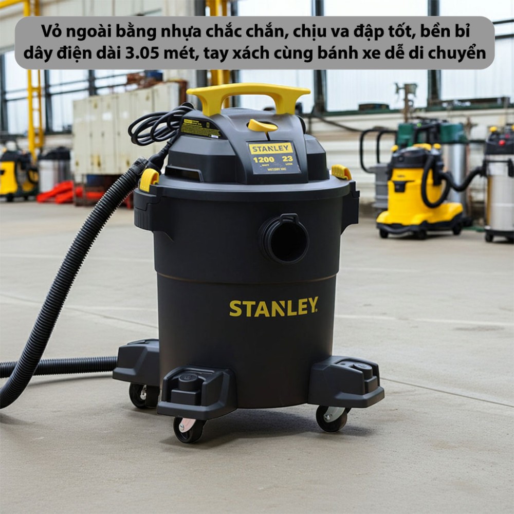 Máy hút bụi công nghiệp Stanley SL19417P-6AB - Hàng chính hãng