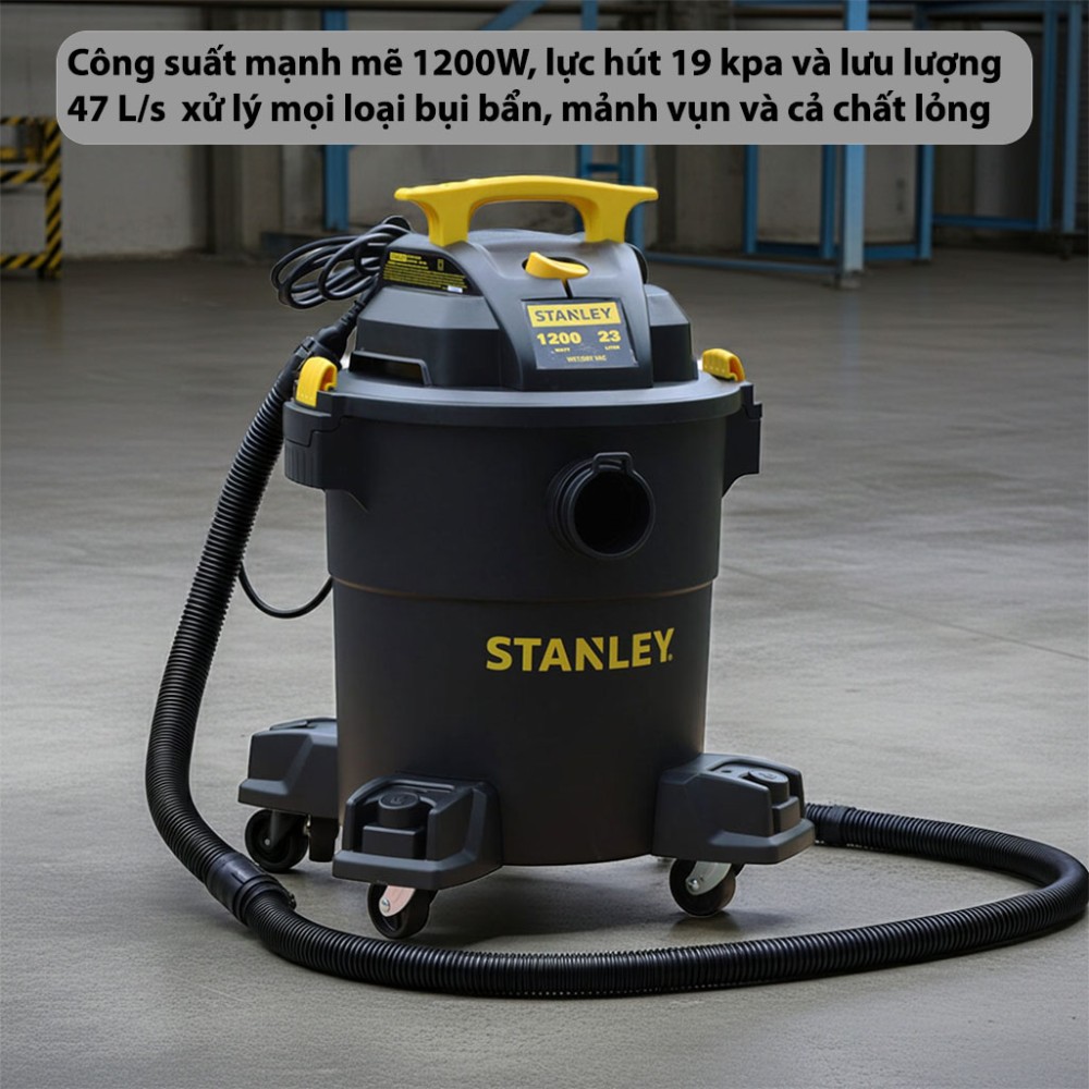 Máy hút bụi công nghiệp Stanley SL19417P-6AB - Hàng chính hãng