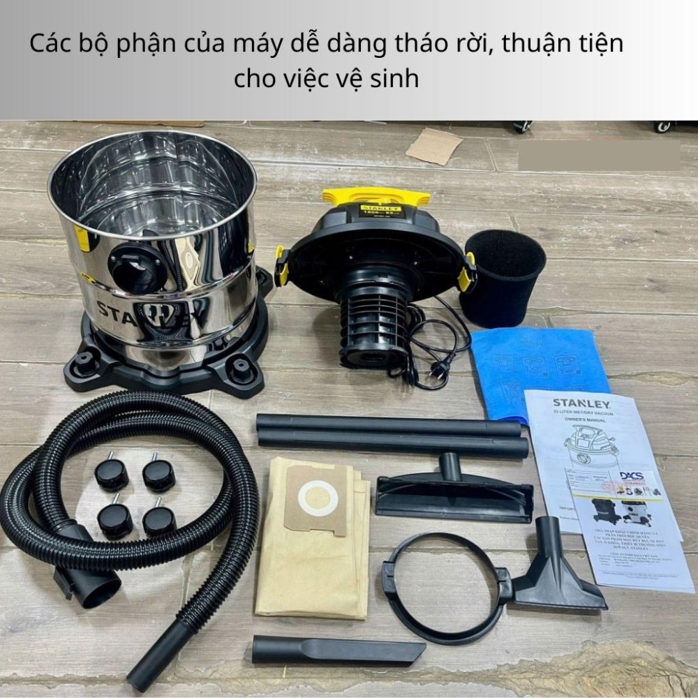 Máy hút bụi công nghiệp Stanley SL19417-6AB - Hàng chính hãng