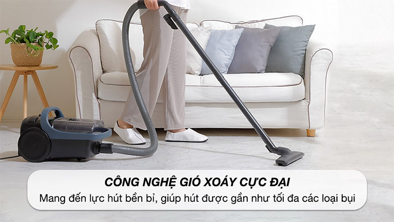 Máy hút bụi dạng hộp Panasonic MC-CL601AN49 - Hàng chính hãng
