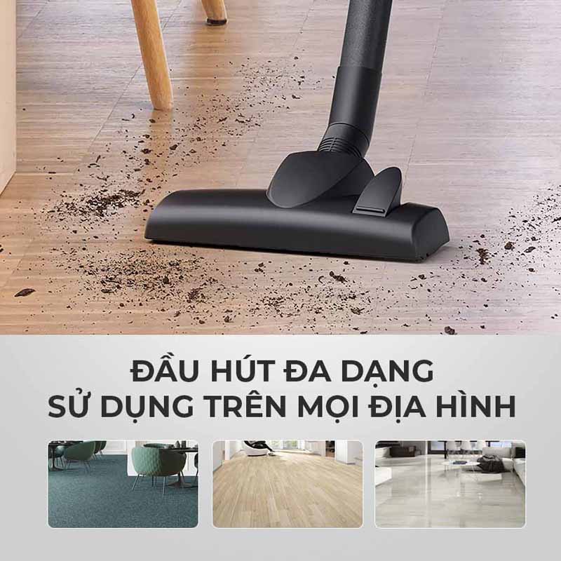 Máy hút bụi dạng hộp Bosch BGS21WX100 - Hàng chính hãng