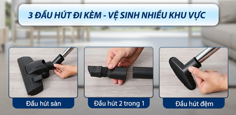 Máy hút bụi dạng hộp Deerma TJ310W - Hàng chính hãng
