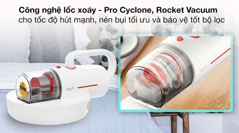 Máy hút bụi đệm giường Deerma CM1300 - Hàng chính hãng