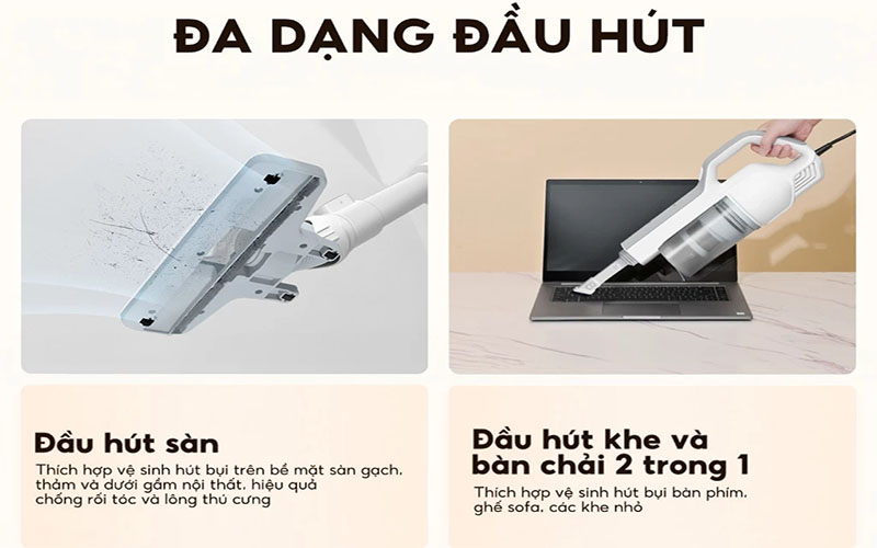 Máy hút bụi gập Aqua CCXL8R - Hàng chính hãng