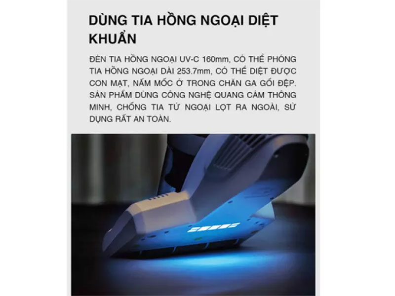 Máy hút bụi giường Tiross TS9305 - Hàng chính hãng