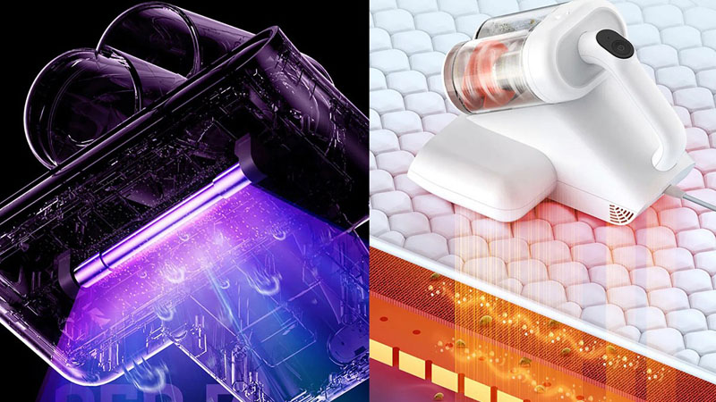 Máy hút bụi giường đệm Deerma CM980 - Hàng chính hãng