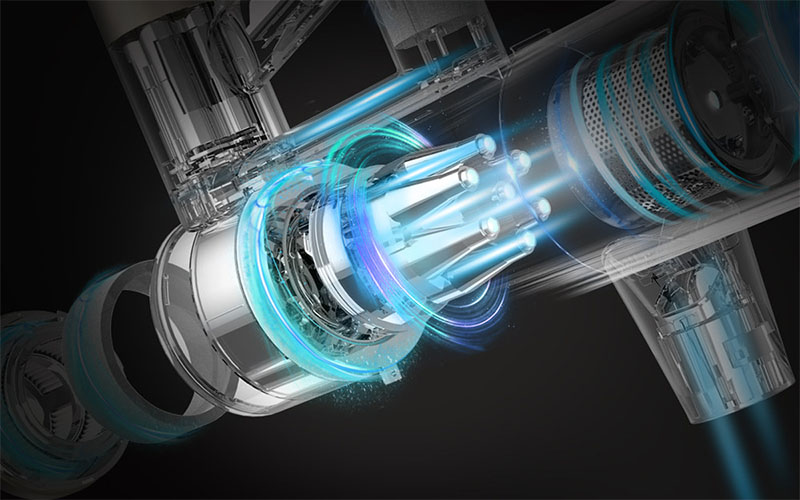 Máy hút bụi kép không dây Lacuzin LCZ2116 - Hàng chính hãng