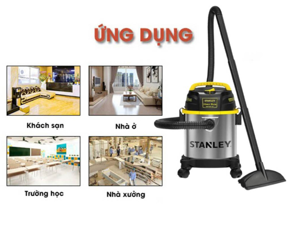 Máy hút bụi khô và ướt Stanley SL19305-5B - Hàng chính hãng