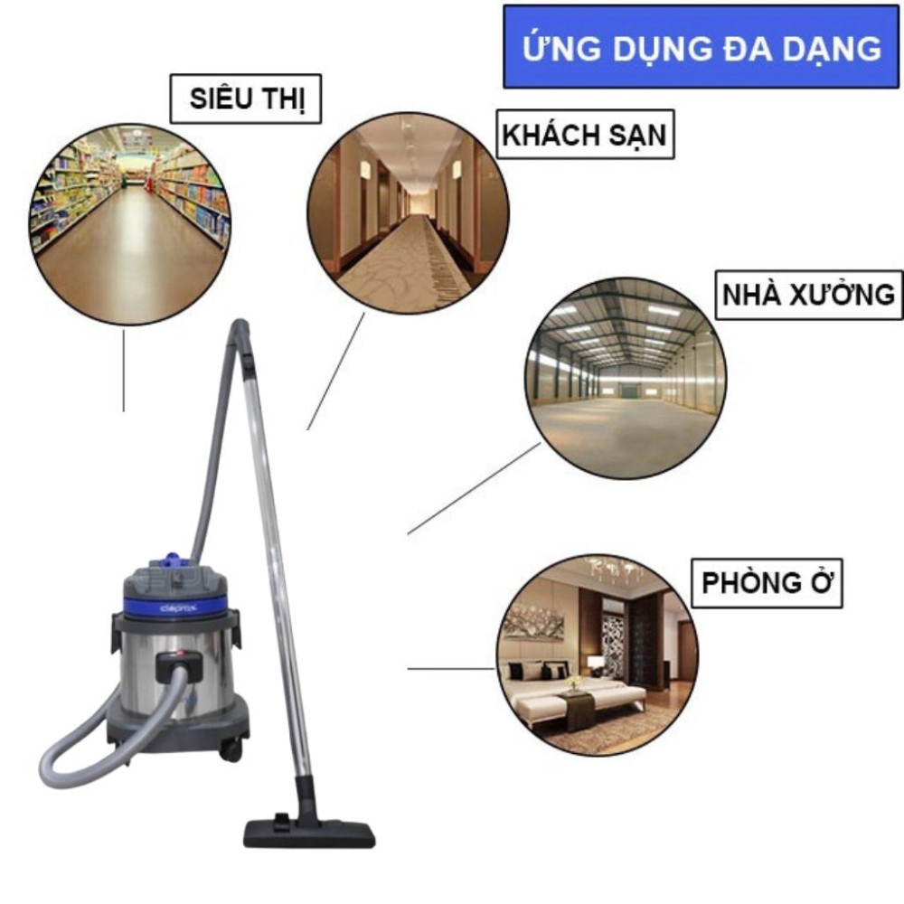 Thích hợp nhiều môi trường sử dụng từ hộ gia đình, khách sạn, văn phòng đến xưởng sản xuất