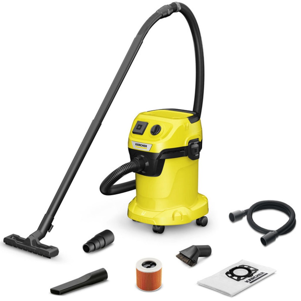 Máy hút bụi khô và ướt Karcher WD-3-P-V-Workshop - Hàng chính hãng