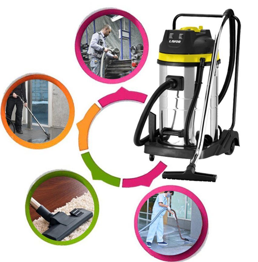 Máy hút bụi khô và ướt Lavor THOR 280 IF - Hàng chính hãng