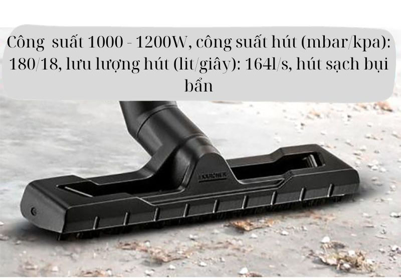 Máy hút bụi khô và ướt Fujihome VC18 - Hàng chính hãng