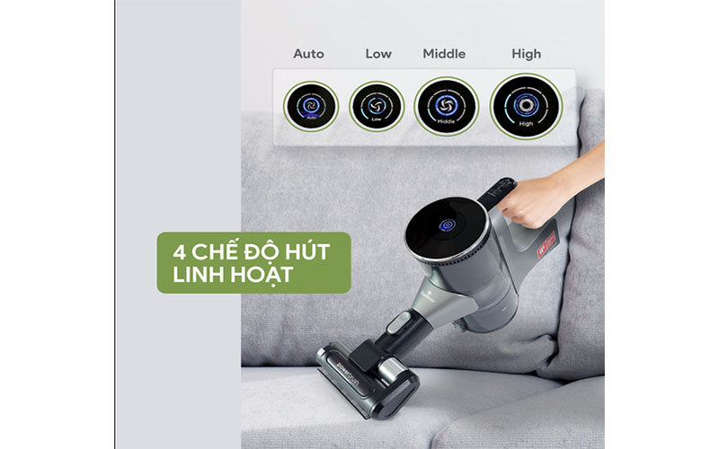 Máy hút bụi không dây BlueStone VCB-8086 - Hàng chính hãng