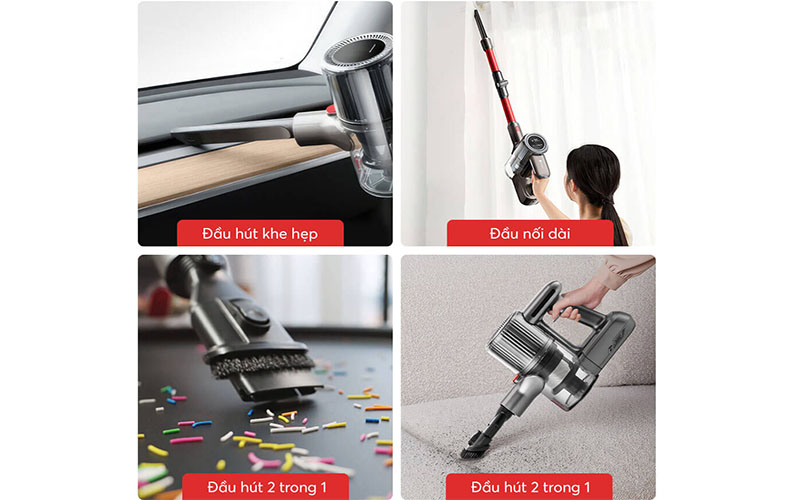 Đầu hút của Máy hút bụi không dây Elmich VCE-3928