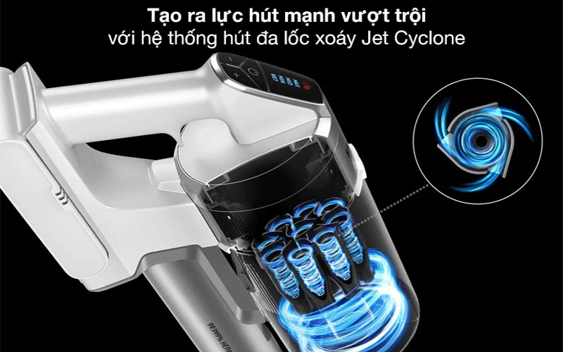 Máy hút bụi không dây Samsung VS15R8544S1/SV - Hàng chính hãng