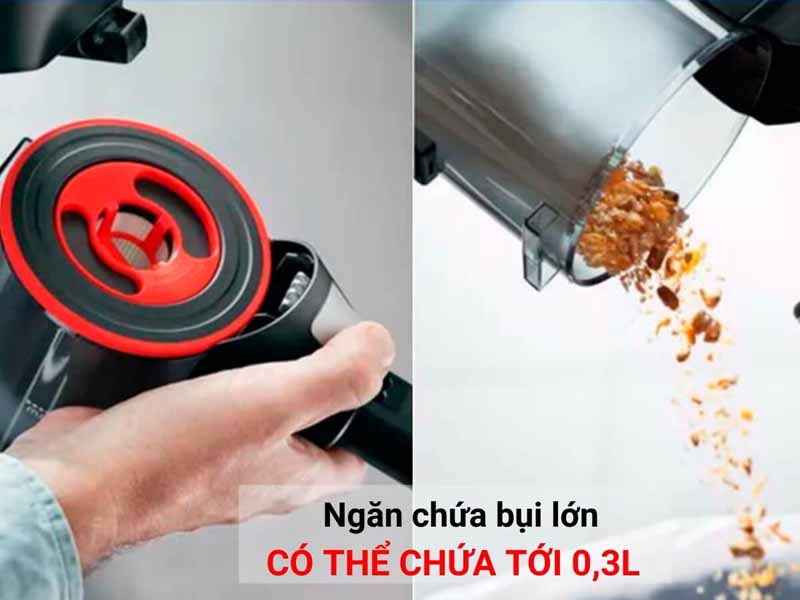 Máy hút bụi cầm tay Bosch BCS711PET - Hàng chính hãng