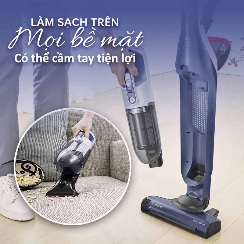 Máy hút bụi không dây Bosch BCH3K2851 - Hàng chính hãng