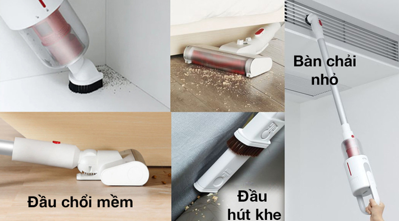 Máy hút bụi cầm tay không dây Deerma VC20 PLUS - Hàng chính hãng