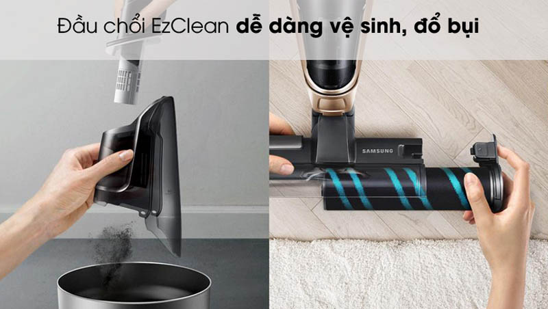 Máy hút bụi không dây Samsung VS03R6523J1 - Hàng chính hãng