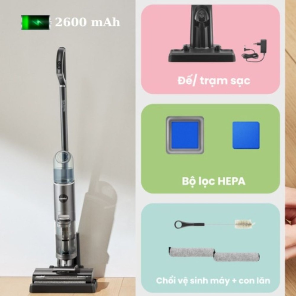 Máy hút bụi lau nhà Comfee CXC05APGY - Hàng chính hãng