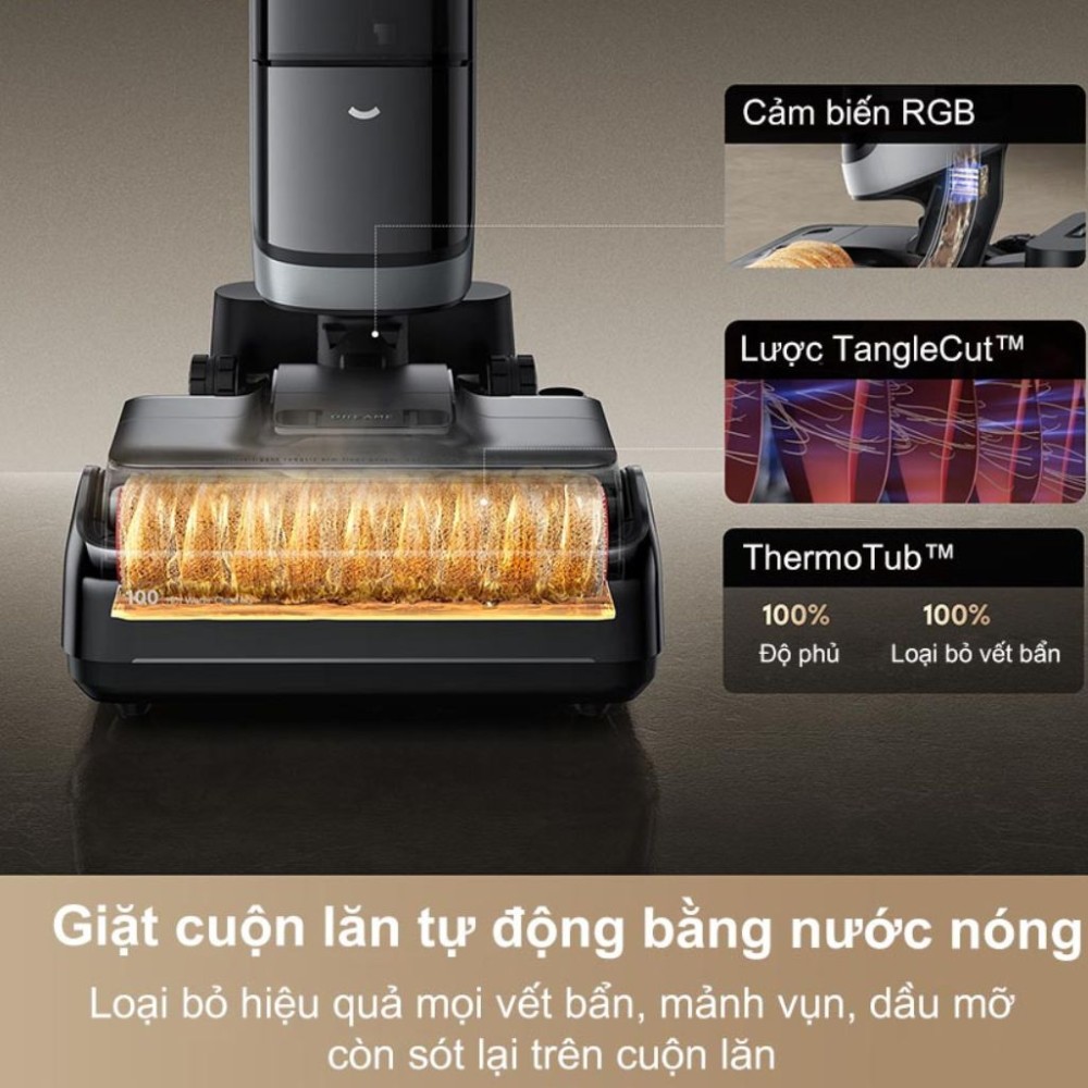 Máy hút bụi lau nhà Dreame H15 Pro Heat - Hàng chính hãng