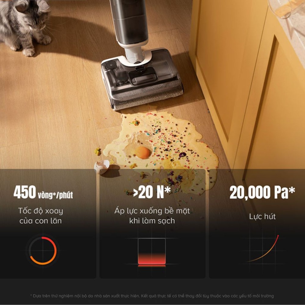 Máy hút bụi lau nhà cầm tay Roborock F25 RT - Hàng chính hãng