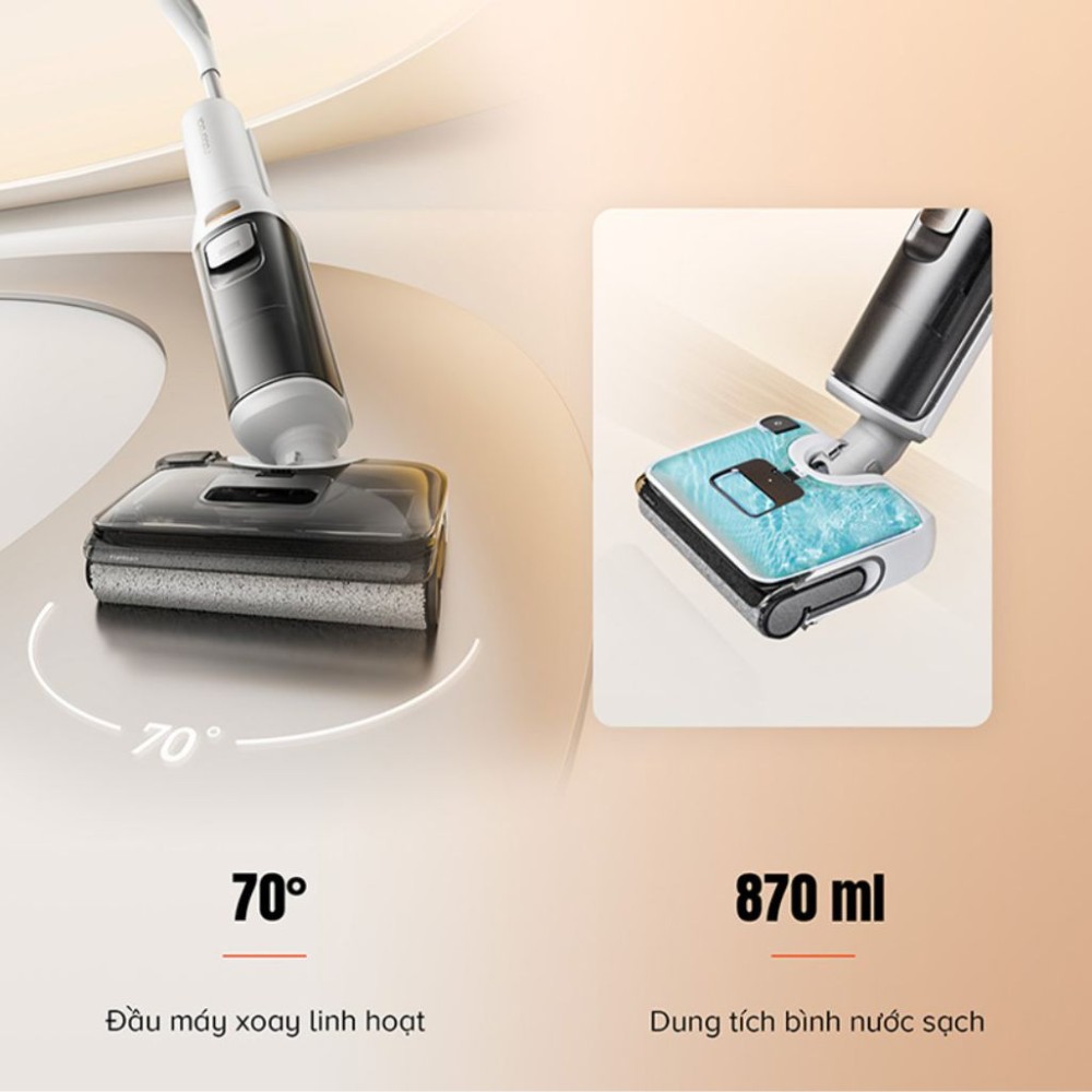 Máy hút bụi lau nhà cầm tay Roborock F25 RT - Hàng chính hãng