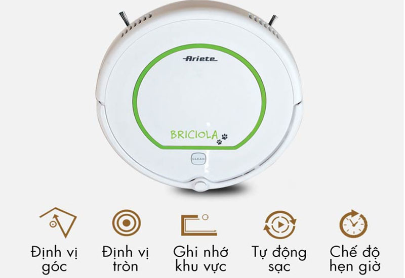 Máy hút bụi thông minh Ariete MOD2711 - Hàng chính hãng