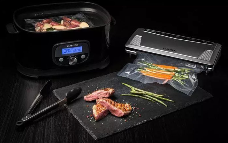 Máy hút chân không Klarstein FoodLocker Slim - Hàng chính hãng