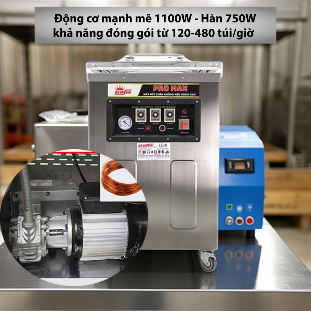 Máy hút chân không NewSun DZQ520 Promax - Hàng chính hãng
