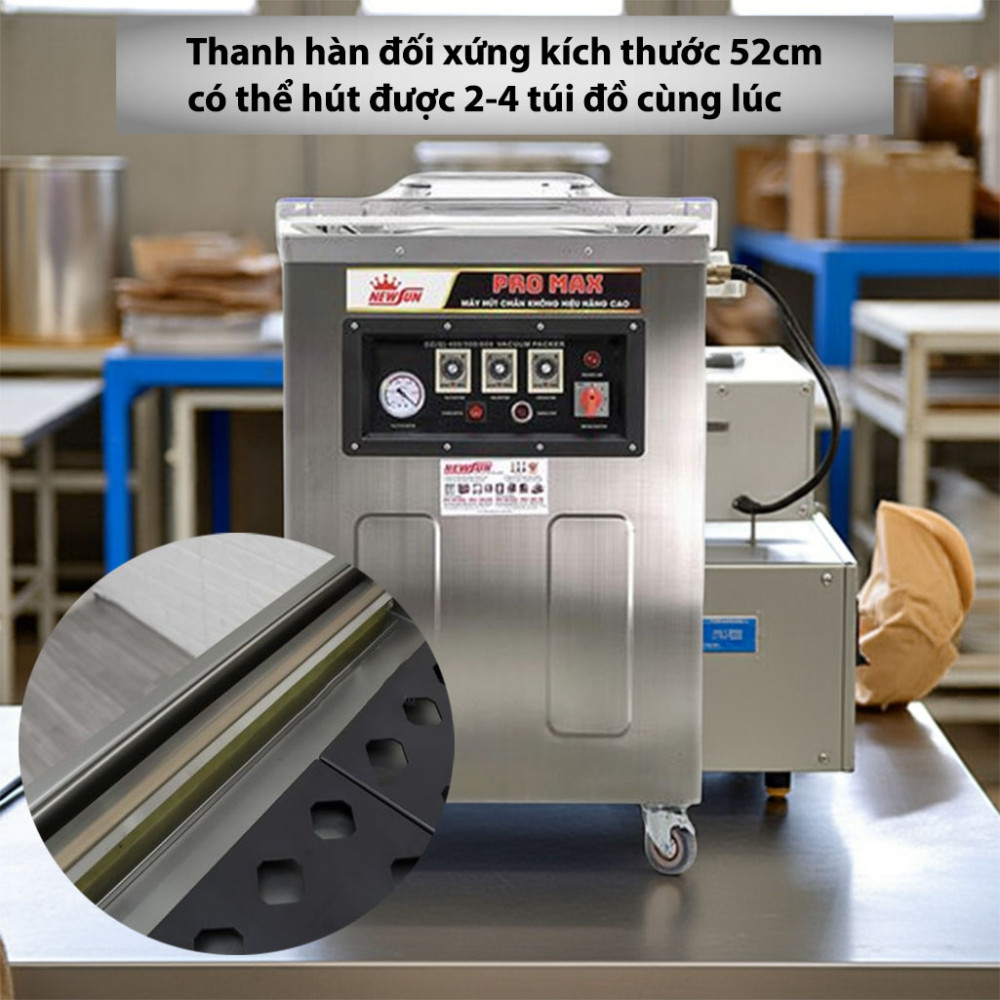 Máy hút chân không NewSun DZQ520 Promax - Hàng chính hãng