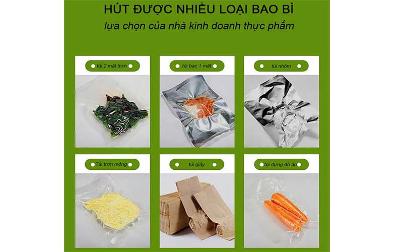 Tính năng không kén túi của Máy hút chân không ShineYe P290