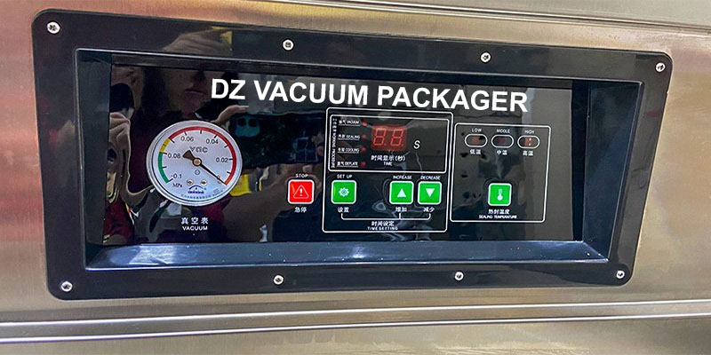 Bảng điều khiển của Máy hút chân không công nghiệp DUOQI DZ-600-2SB