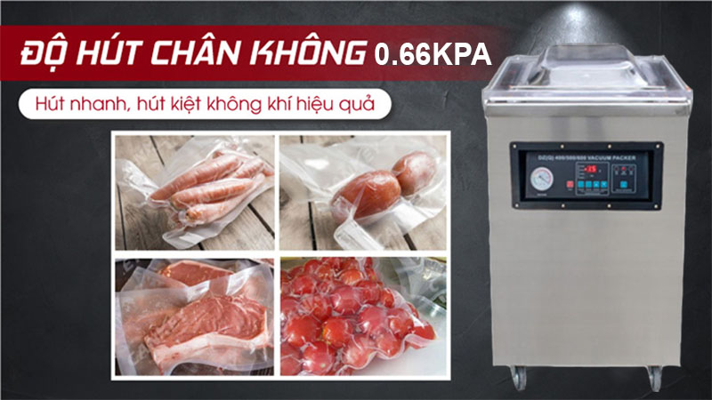 Độ hút chân không của Máy hút chân không công nghiệp Yuzhong