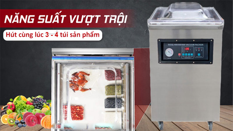 Năng suất của Máy hút chân không công nghiệp Yuzhong