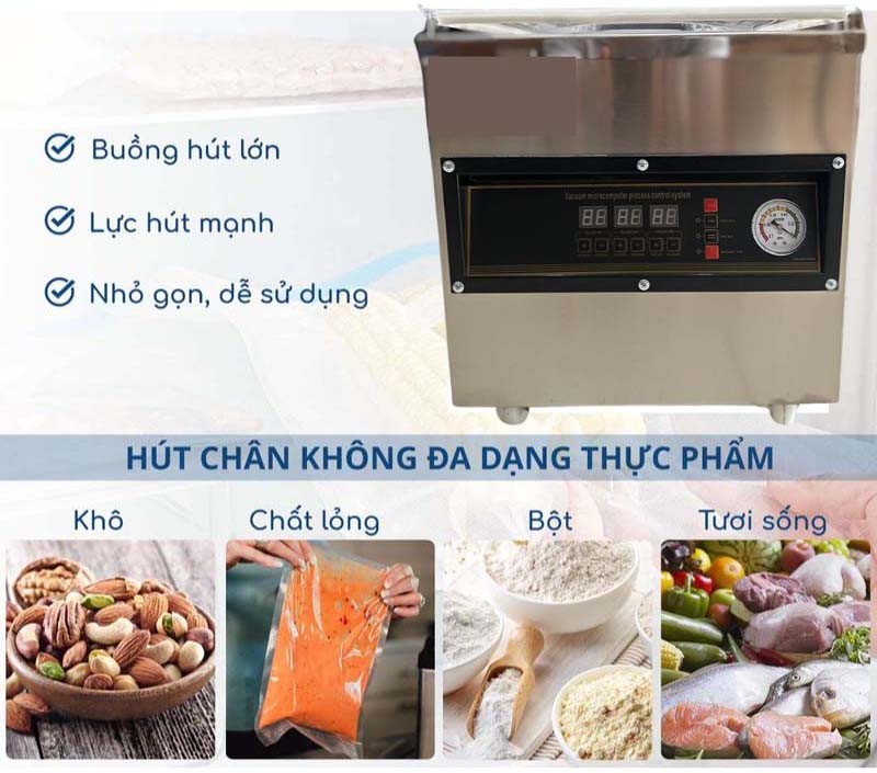 Máy hút chân không công nghiệp Yuzhong DZQ-320 - Hàng chính hãng