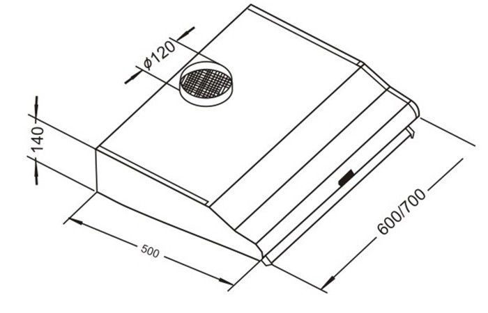 Máy hút mùi Faster FS-0460P - Hàng chính hãng