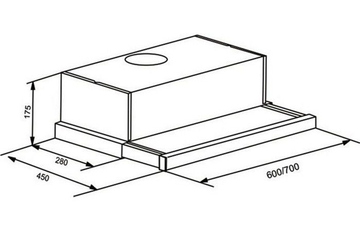 Máy hút mùi Faster FS-7002 - Hàng chính hãng