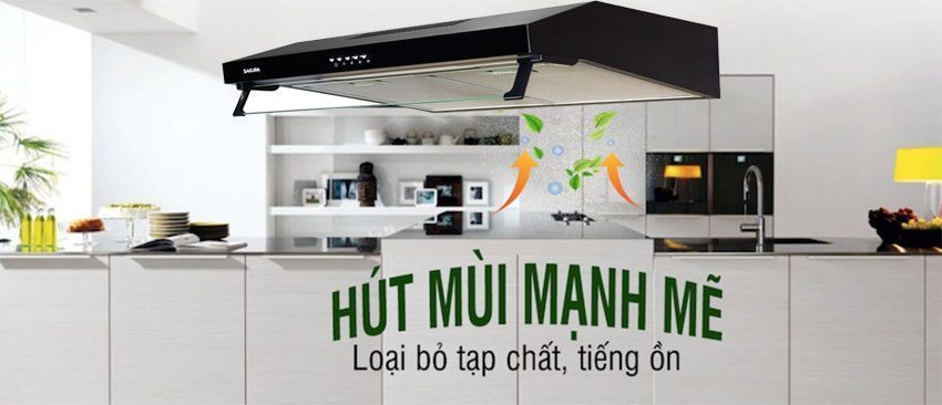 Máy hút khói Sakura SCR-2881B - Hàng chính hãng