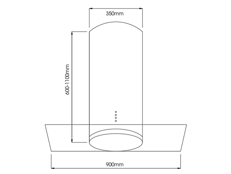 Máy hút khói độc lập Fandi FD-218SR - Hàng chính hãng