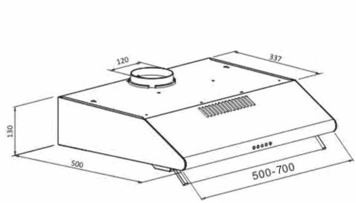 Máy hút khói khử mùi Arber AB-700D - Hàng chính hãng
