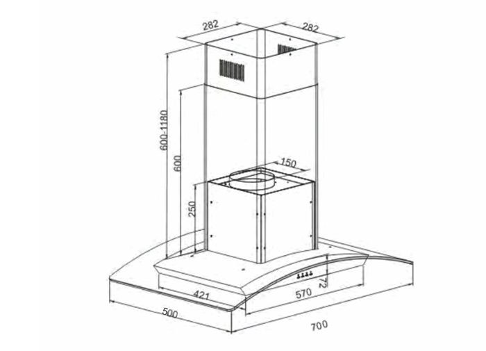 Máy hút mùi Arber AB-700E