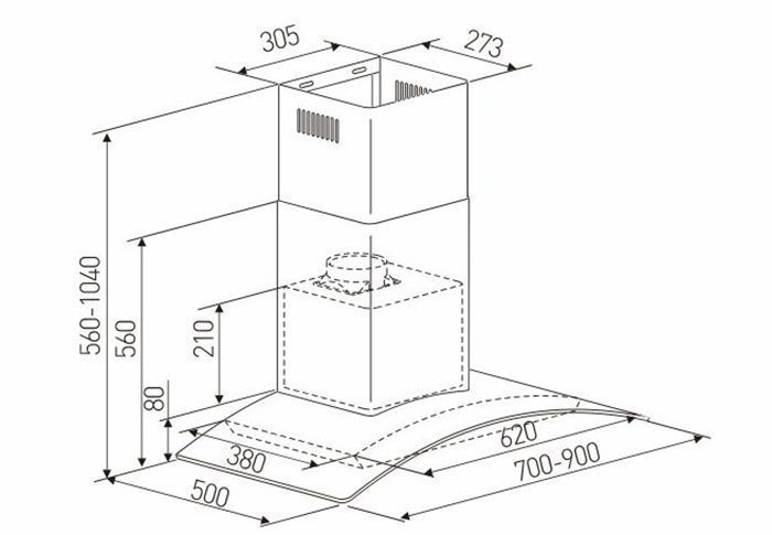 Máy hút mùi Arber AB-700N