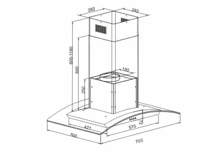 Máy hút mùi Arber AB-700VE
