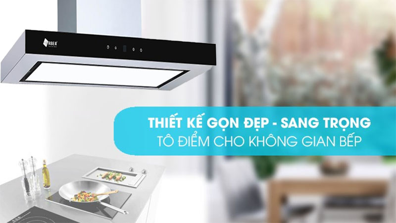 Máy hút khói khử mùi Arber AB-900RB - Hàng chính hãng
