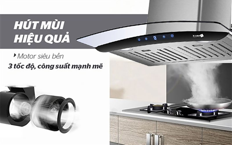 Máy hút khói khử mùi Arber AB-SMART3-9  - Hàng chính hãng