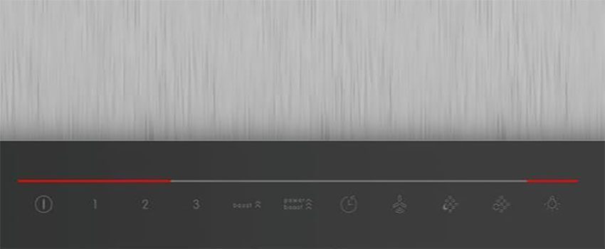 Bảng điều khiển của Máy hút khói khử mùi Bosch DIB98JQ50B