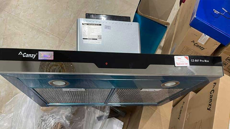 Máy hút khói khử mùi Canzy CZ-B07 Promax - Hàng chính hãng