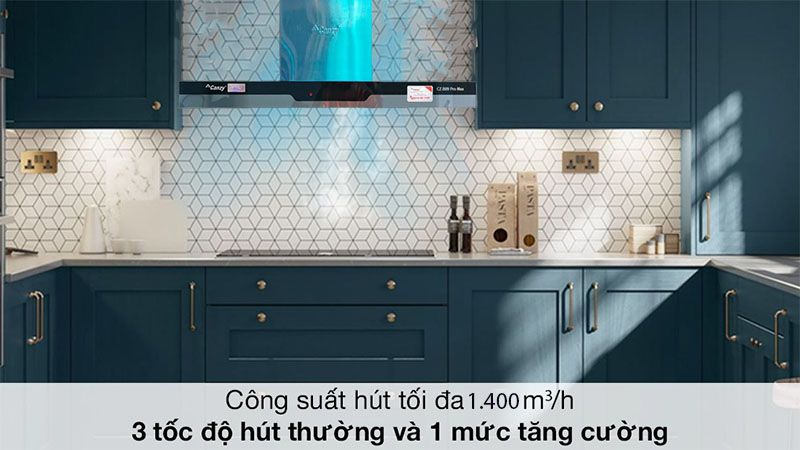 Máy hút khói khử mùi Canzy CZ-B09 Promax - Hàng chính hãng