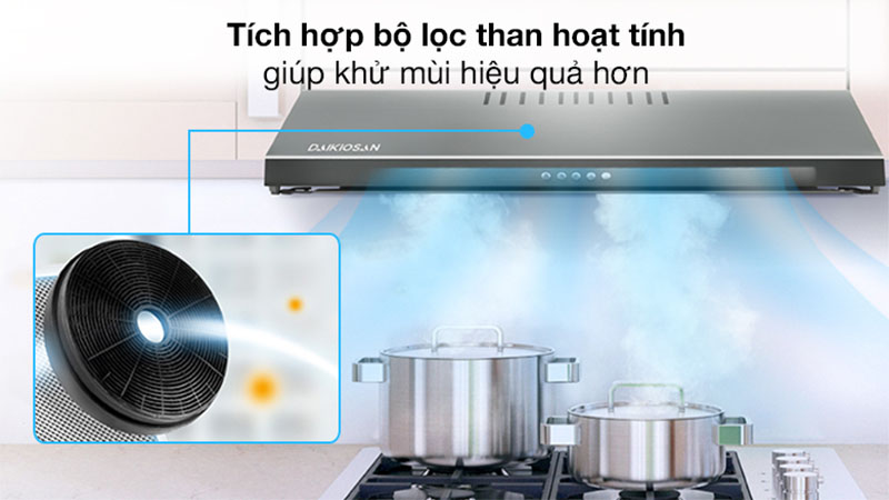 Máy hút khói khử mùi Daikiosan DKH-000007 - Hàng chính hãng